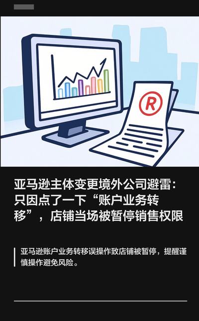 亚马逊主体变更境外公司避雷:只因点了一下